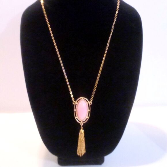 Vintage Sarah Coventry "Pink Lady" Necklace 1973 - Picture 2 of 4